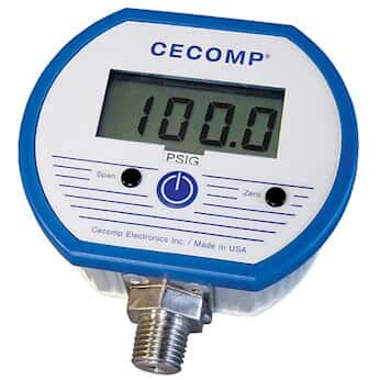 Cecomp® Heavy Duty Digital Pressure Gauges