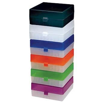 Cole-Parmer® 100-Place Polypropylene Storage Boxes