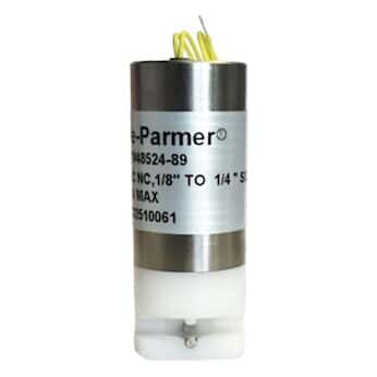 Cole-Parmer® 2-Way, Normally Closed Solenoid Pinch Valves