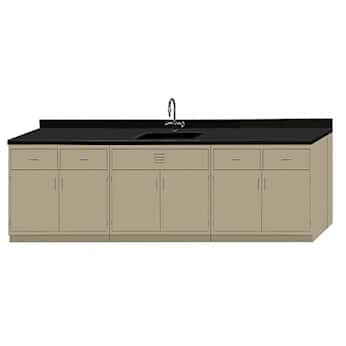 Cole-Parmer® Cabinet Assemblies with Sink