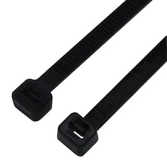 Cole-Parmer® Cable Zip Ties, Black Nylon