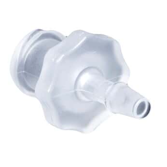 Cole-Parmer® Cleanroom Female Luer to Hose Barb Fittings, Straight Adapter, Animal-Derivative-Free Polypropylene