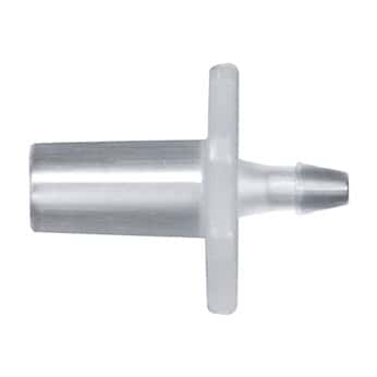 Cole-Parmer® Cleanroom Male Slip Luer to Barb Fittings, Straight Adapter, Animal-Derivative-Free Polypropylene