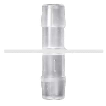 Cole-Parmer® Cleanroom Port Disk Hose Barb Fittings, Opposing Barb Ports, Engage™ 8402