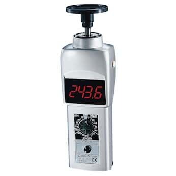 Cole-Parmer® Contact Tachometers with LCD/LED Display