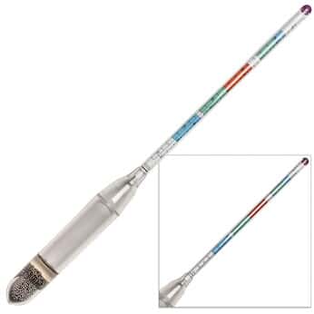 Cole-Parmer® DURAC® Triple Scale Beer and Wine Hydrometers