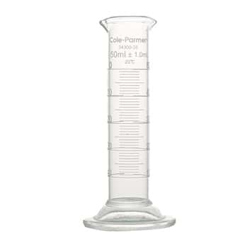 Cole-Parmer® Low-Form Graduated Glass Cylinders