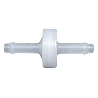 Cole-Parmer® Miniature Check Valves, Hose Barb, PVDF and Viton®