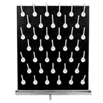 Cole-Parmer® Phenolic Pegboard Drying Rack with Drip Trough and Pegs