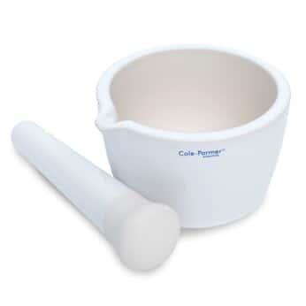 Cole-Parmer® Porcelain Deep-Form Mortar and Pestle Sets
