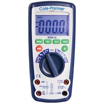 Cole-Parmer® Precalibrated Industrial Digital Multimeters