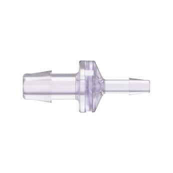 Cole-Parmer® Reducing Check Valves, Gamma-Stable Polycarbonate