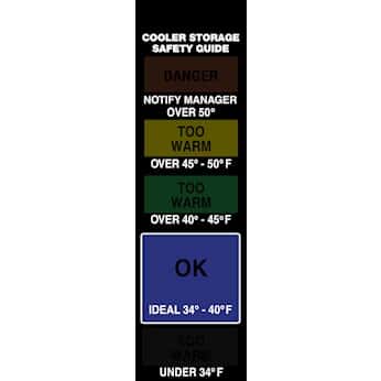 Cole-Parmer® Reusable Low-Temperature Indicating Strips
