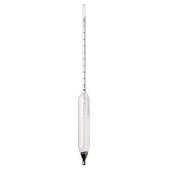 Cole-Parmer® Specific Gravity ASTM Hydrometers for Liquids Lighter than Water