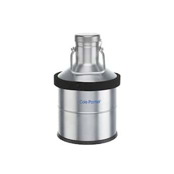 Cole-Parmer® Spherical Aluminum and Glass Dewar Flasks