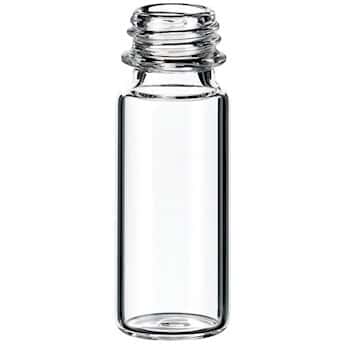 Cole-Parmer SureStop® Short Thread Glass Vials, 9 mm