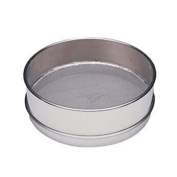 Cole-Parmer Testing Sieves, 12 inch, Stainless Steel Frame/Stainless Steel Wire