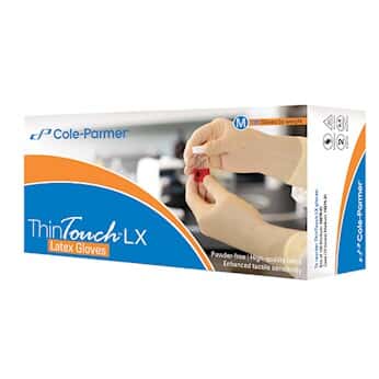 Cole-Parmer® ThinTouch™LX Latex Gloves