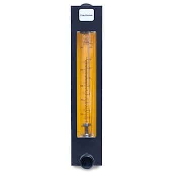 Cole-Parmer® Variable-Area Panel-Mount Flowmeters, PTFE Fittings