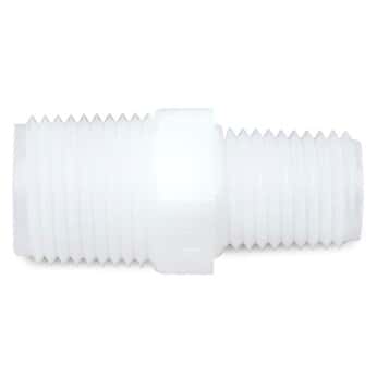 Nipple Fitting, Straight Reducer, Nylon