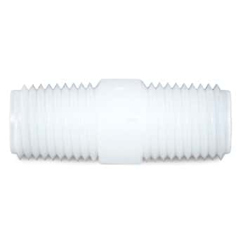 Nipple Fittings, Straight Union, Nylon