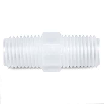 Nipple Fittings, Straight Union, PP