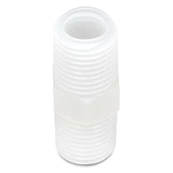 Nipple Fittings, Straight Union, PVDF