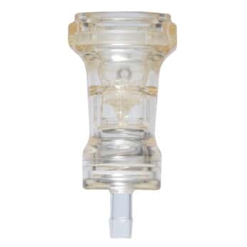 CPC® (Colder) HFC Quick-Disconnect Fittings, Hose Barb Body, Polysulfone with Alloy C-276 Valve