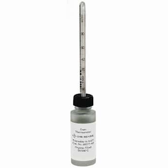 Digi-Sense Blue Spirit Verification Bottle Standard Accuracy Thermometers - Celsius Scale