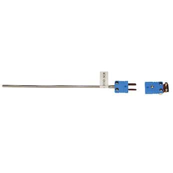 Digi-Sense Quick Disconnect Thermocouple Probe w/Mini-Connectors - Ungrounded