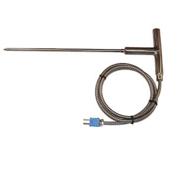 Digi-Sense Thermocouple Heavy-Duty Stainless Steel Penetration Probes with T handle