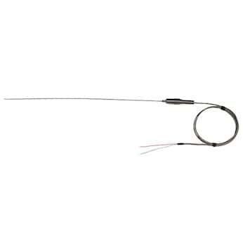 Digi-Sense Thermocouple High-Temperature Wire Probes - 12L, Fiberglass Insulated with Stripped Leads