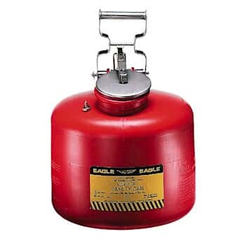 Eagle Galvanized Steel Disposal Safety Cans