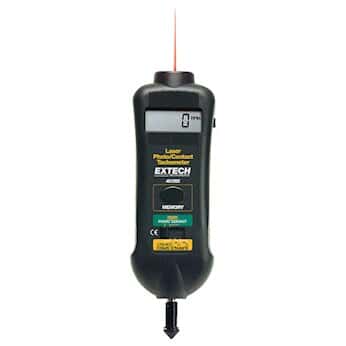 Extech Combination Optical/Laser and Contact Tachometers