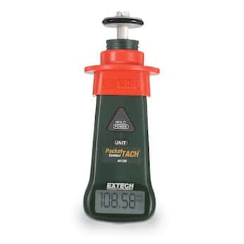 Extech PocketTach® Mini Contact Tachometer from Cole-Parmer