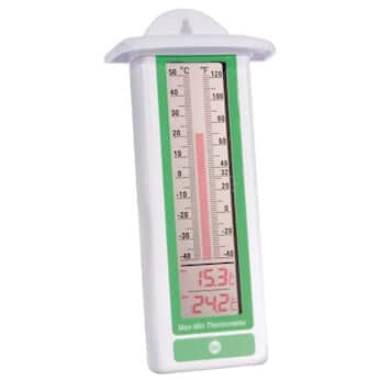 H-B Instrument Digital Min/Max Indoor/Outdoor Thermometer