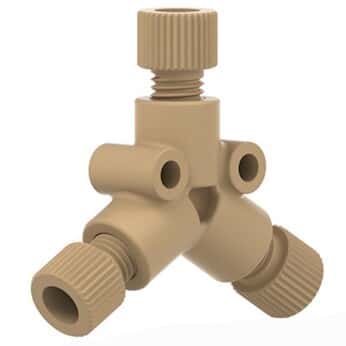 Idex® Low-Pressure Y Connector Bodies