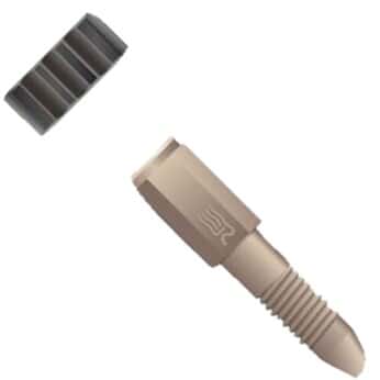 Idex® One-Piece Fingertight Fittings with ChromTRAC™ Knobs