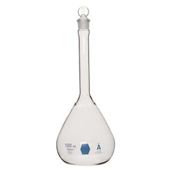 KIMAX® Class A Colorware Glass Volumetric Flasks
