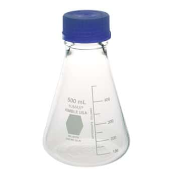 Kimcote Safety Coated Erlenmeyer Flasks