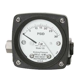Mid-West Instrument Type 120 Differential Pressure Switches