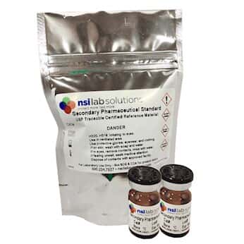 NSI Lab Solutions Pharmaceutical Secondary Reference Materials, M to Z