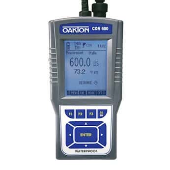 Oakton® Waterproof CON 600 Conductivity/TDS Meters