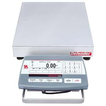 Ohaus® Defender™ 5000 Low Profile Industrial Scales with ABS Plastic Indicator