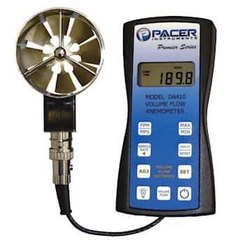 Pacer DA400 Series Precision Vane Anemometers with 2.75” Vane
