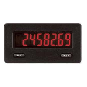 Red Lion CUB5 Miniature 8-Digit Dual Counter - Rate Indicator