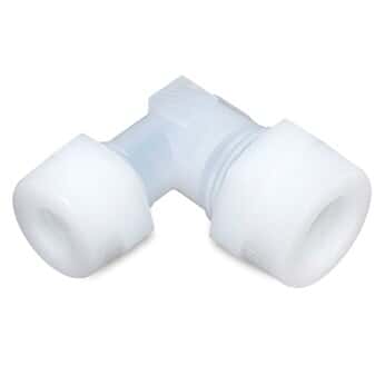 St. Gobain PharmaFluor ® Reducer Elbow Fitting, PFA