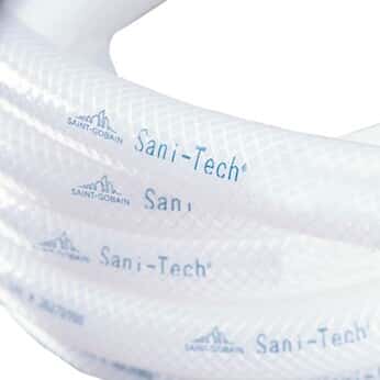 Sani-Tech® STHT®-R Braid-Reinforced Platinum-Cured Silicone Tubing
