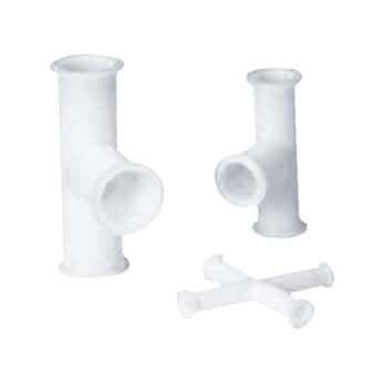 Sani-Tech® Tee Fittings, PVDF