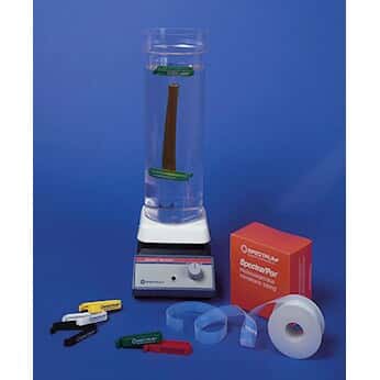 Magnetic tubing closures for Specra/Por RC Membranes